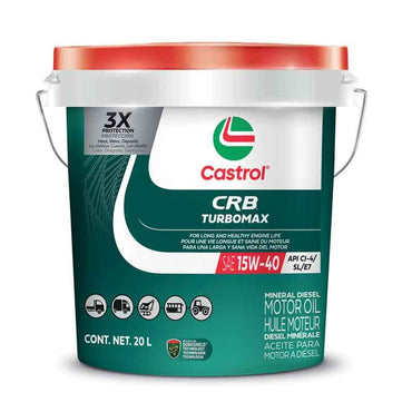 Lubricante Castrol CRB Turbomax 15W40 CI-4/SL/E7, 20L U6