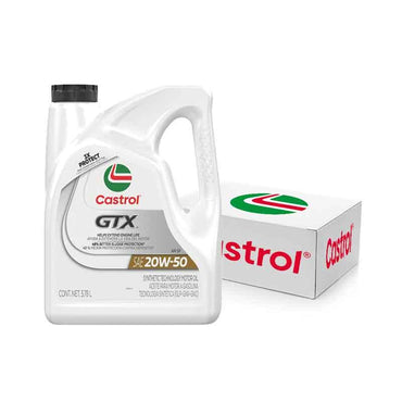 Lubricante Castrol GTX 20W-50 3X3.78 L