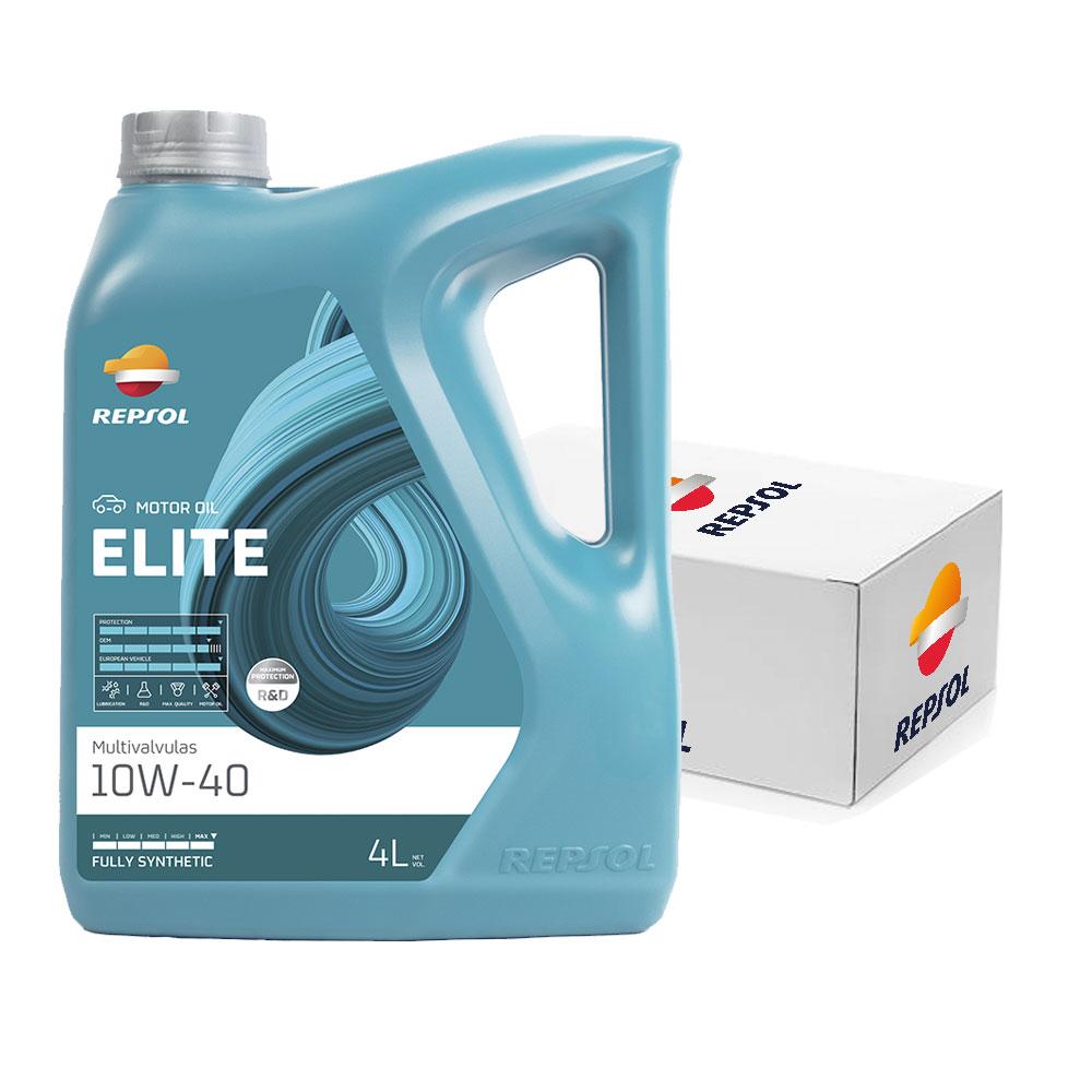 Lubricante Repsol Elite Multivalvulas 10W-40 4LT