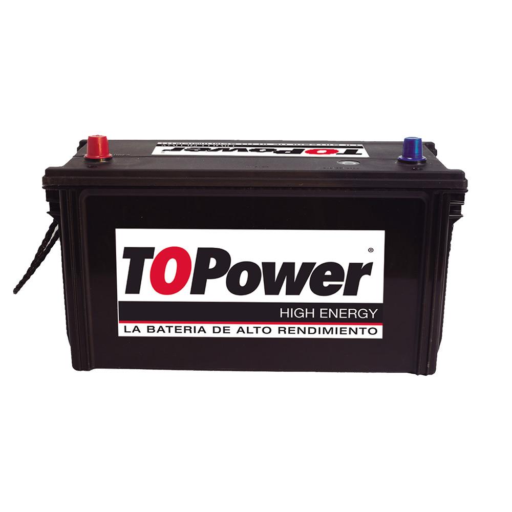 Bateria Topower 100 Amp Borne Estandar Izquierdo 800cca