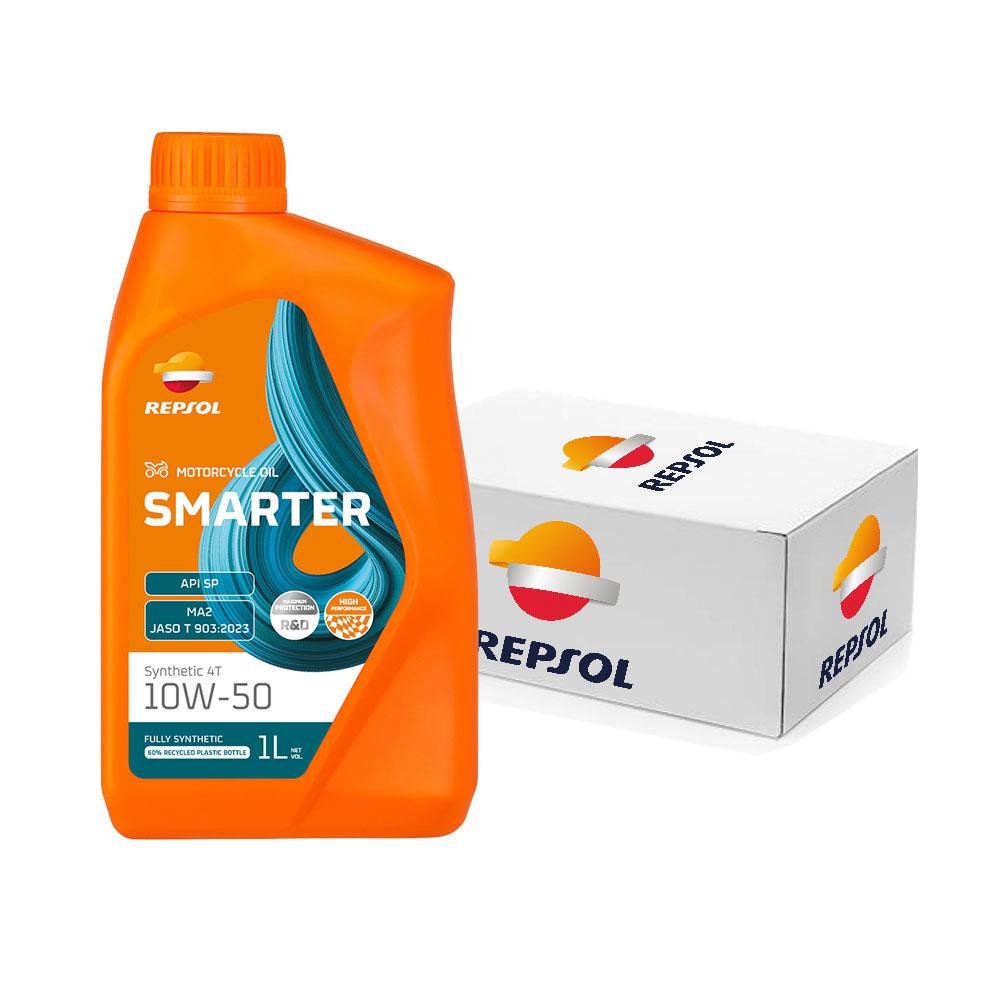 Lubricante Repsol Smarter Synthetic 4T 10W-50 1LT
