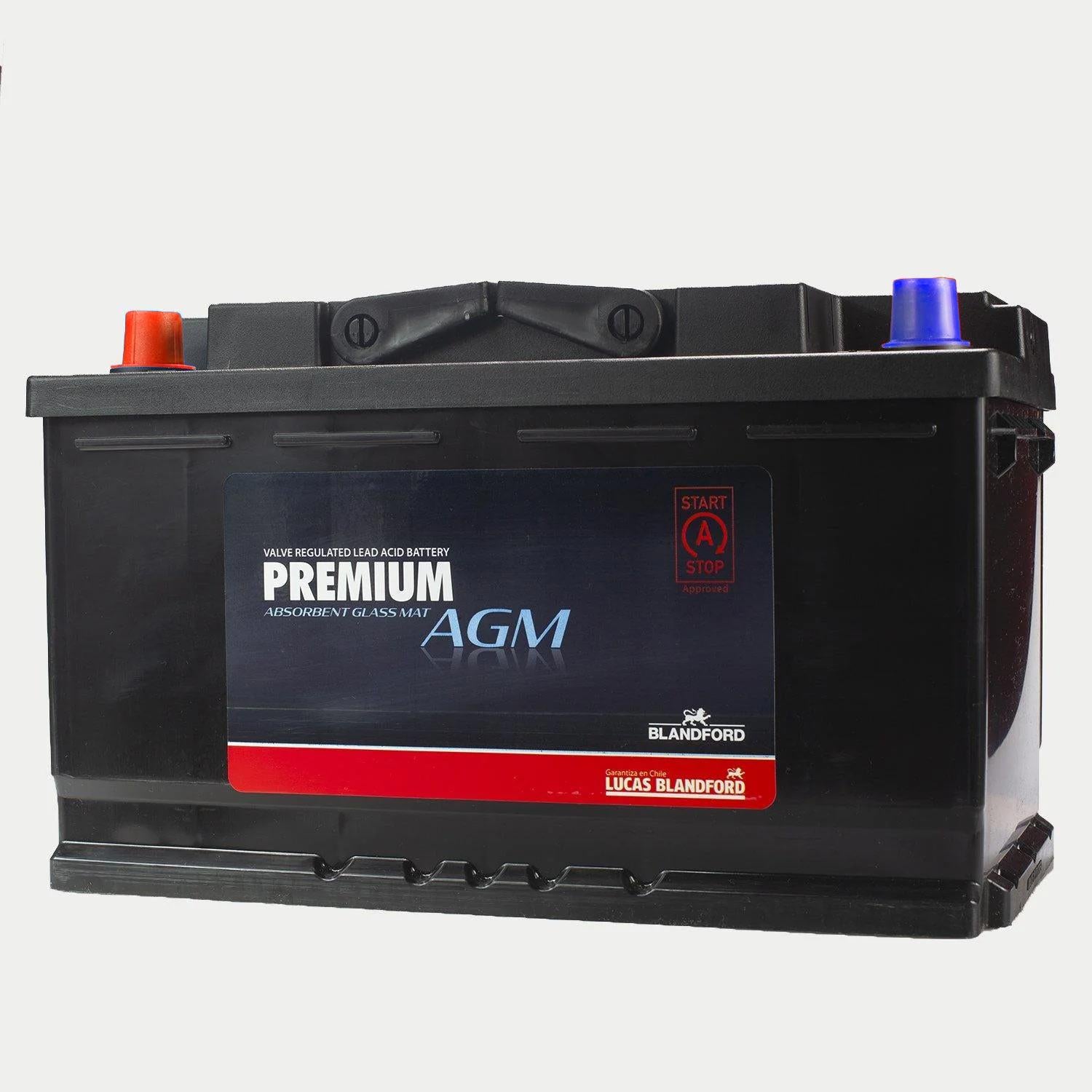 Bateria Premium Agm Start-Stop 80 Amp Positivo Izquierdo 800 Cca