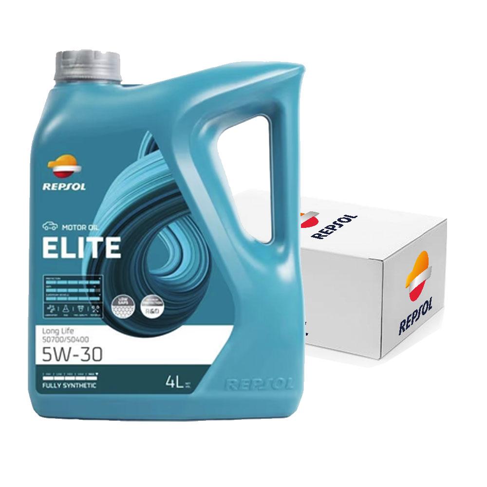 Lubricante Repsol Elite 5W-30 Long Life 50700/50400 4LT