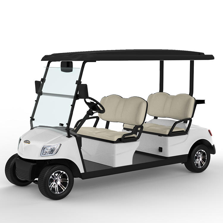 Carro golf eléctrico asientos